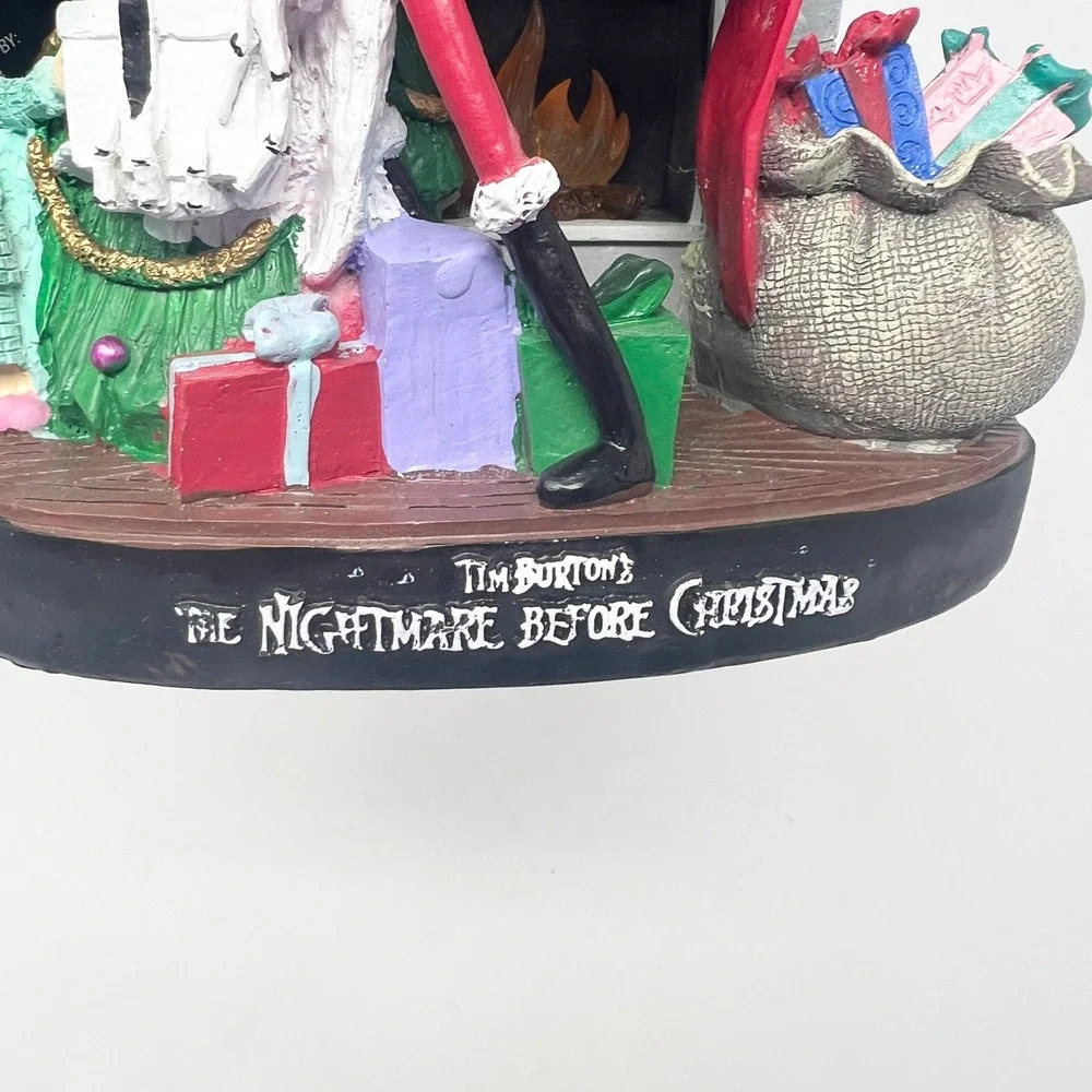 Disney Nightmare Before Christmas 30th Anniversary Santa Jack Light Up Scene NEW